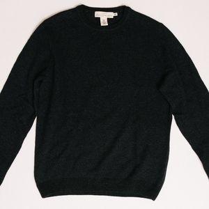 H&M Navy Wool Sweater Med